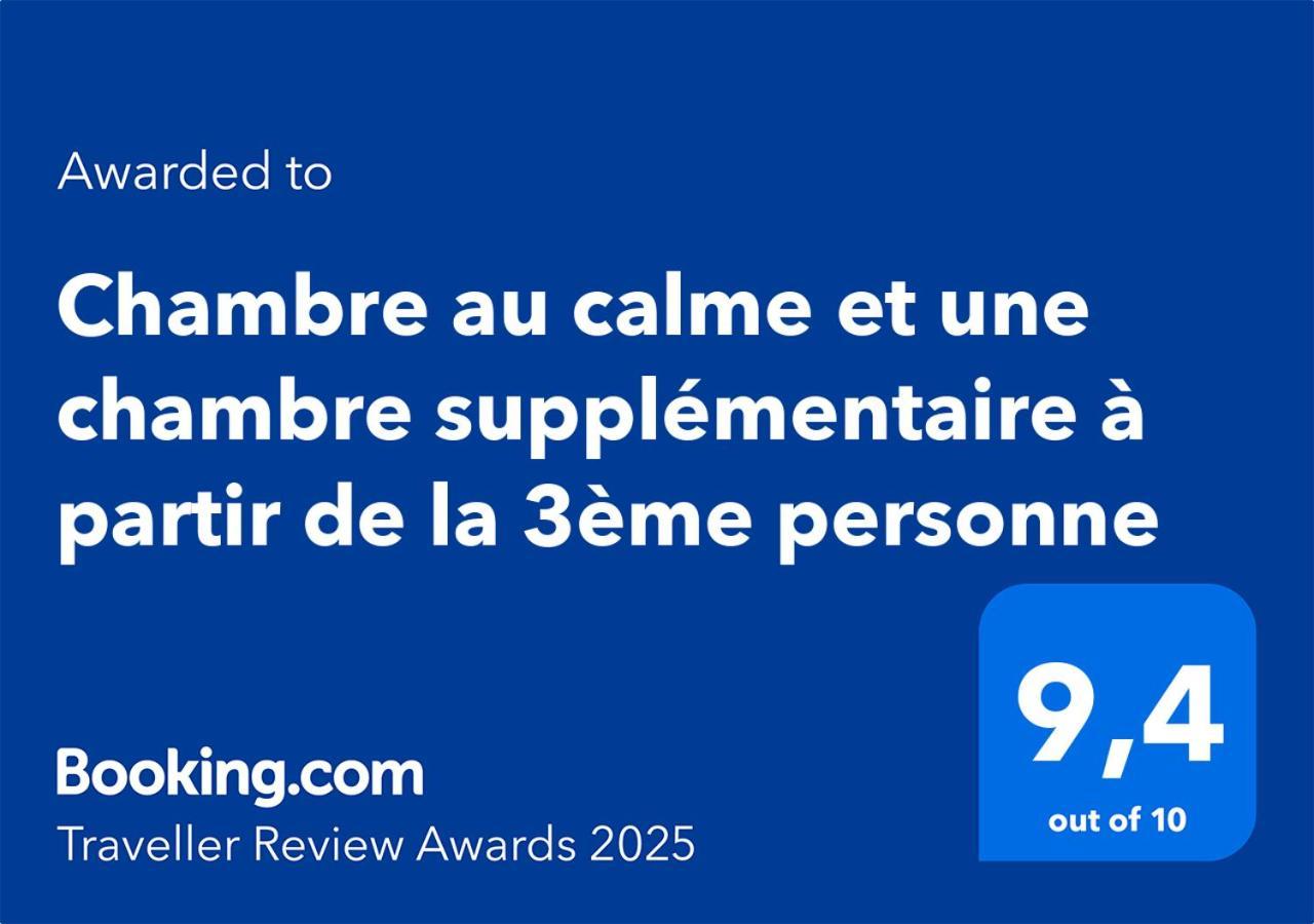 Chambre Au Calme Et Une Chambre Supplementaire A Partir De La 3Eme Personne 伊夫林省勒佩赖 外观 照片